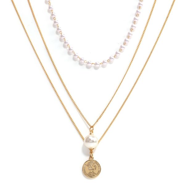 womens jewelry pearl short multi-layer mecklace female clavicle chain ball portrait pendant love necklaces for girlfriend, Black
womens jewelry pearl short multi-layer mecklace female clavicle chain ball portrait pendant love necklaces for girlfriend, Black