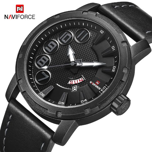 naviforce men's sports watch, men's unique quartz watch, leather fashion casual waterproof watc, Slivery;brown
naviforce men's sports watch, men's unique quartz watch, leather fashion casual waterproof watc, Slivery;brown