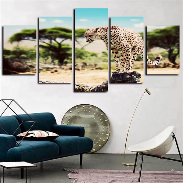 5 panels animal leopard artworks giclee canvas wall art for home decor abstract poster canvas print oil painting
5 panels animal leopard artworks giclee canvas wall art for home decor abstract poster canvas print oil painting