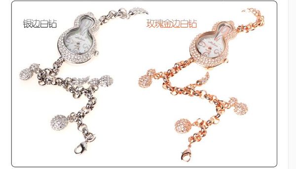 genuine melissa watch fashion women's watch exquisite crystal hoist bracelet trend personality rhinestone, Slivery;brown
genuine melissa watch fashion women's watch exquisite crystal hoist bracelet trend personality rhinestone, Slivery;brown
