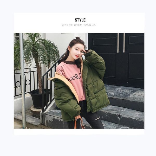 2018 real new full zipper solid fashion cotton cotton-padded jacket more big yards hooded warm q17 winter jacket women vadim, Black
2018 real new full zipper solid fashion cotton cotton-padded jacket more big yards hooded warm q17 winter jacket women vadim, Black