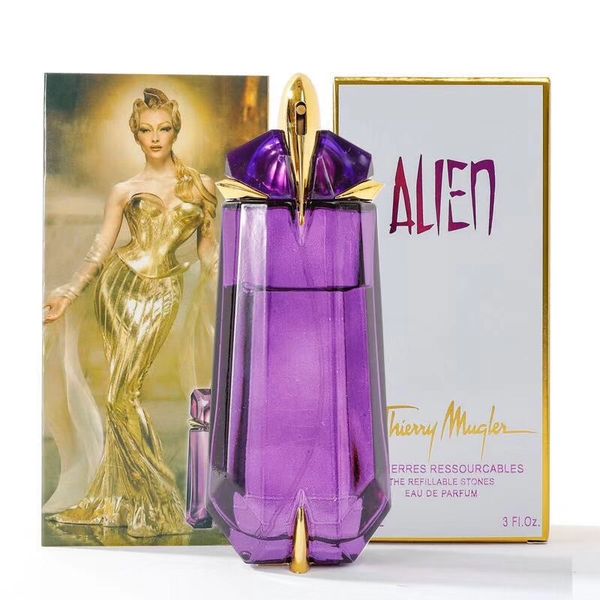 

2019 новый mugler чужеродные духи для женщин 90 мл длительный хорошее качество духи аромат парфюм спрей бесплатная доставка