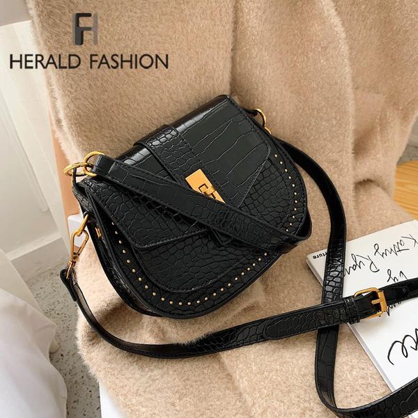 women's handbag fashion new pu leather female handbags crocodile pattern shoulder messenger bag
women's handbag fashion new pu leather female handbags crocodile pattern shoulder messenger bag