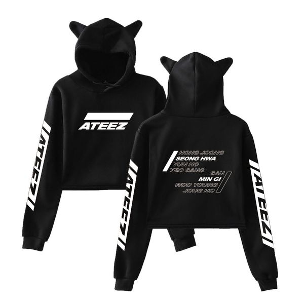 sell well ateez cat ear sweatshirt women favorite keep warm 2019 new ouewear casual cute cat ear sweatshirt, Black
sell well ateez cat ear sweatshirt women favorite keep warm 2019 new ouewear casual cute cat ear sweatshirt, Black