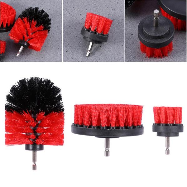 3pcs nylon drill car cleaning brush attachments power scrubber brush kit for tile grout flooring brick ceramic marble bathroom
3pcs nylon drill car cleaning brush attachments power scrubber brush kit for tile grout flooring brick ceramic marble bathroom