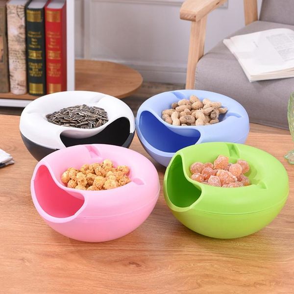 2020 new plastic lazy double-layer dried fruit plate creative fruit plate living room melon seed storage box
2020 new plastic lazy double-layer dried fruit plate creative fruit plate living room melon seed storage box