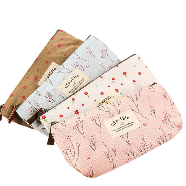 Cute Kawaii Floral Flower Canvas Zipper Pencil Cases Lovely Fabric Tree Pen Bags School Supplies Free Shipping
Cute Kawaii Floral Flower Canvas Zipper Pencil Cases Lovely Fabric Tree Pen Bags School Supplies Free Shipping