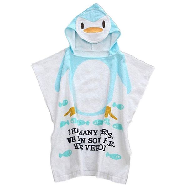 100% cotton baby beach gown child bathrobe beach towels cloak cape infant cartoon animal hooded baby bath towel (penguin
100% cotton baby beach gown child bathrobe beach towels cloak cape infant cartoon animal hooded baby bath towel (penguin