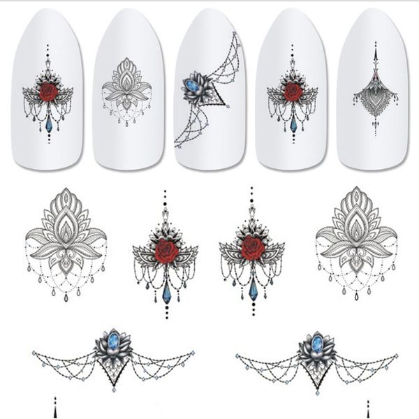 9 patterns manicure decals women fashion nail art sticker diy nails accessories fashion beauty charming practical, Black
9 patterns manicure decals women fashion nail art sticker diy nails accessories fashion beauty charming practical, Black