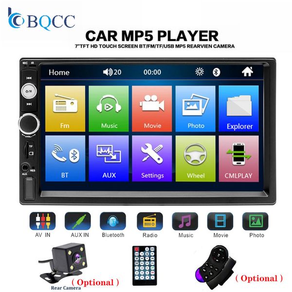 car audio player multimedia 2din stereo 7 "touch screen video mp5 radio auto backup camera
car audio player multimedia 2din stereo 7 "touch screen video mp5 radio auto backup camera