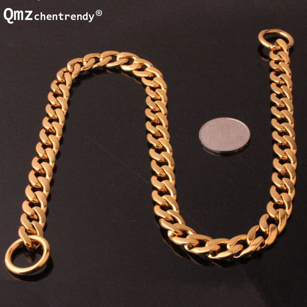 sell 12mm wide gold silver tone double curb cuban link stainless steel dog chain training choke collar neck necklace
sell 12mm wide gold silver tone double curb cuban link stainless steel dog chain training choke collar neck necklace