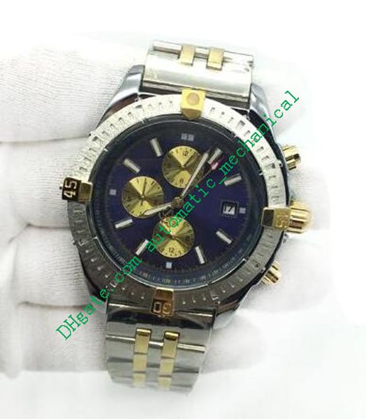 mens watch 46mm blue dial quartz two tone stainless steel classic men watches male wristwatches ing, Slivery;brown
mens watch 46mm blue dial quartz two tone stainless steel classic men watches male wristwatches ing, Slivery;brown