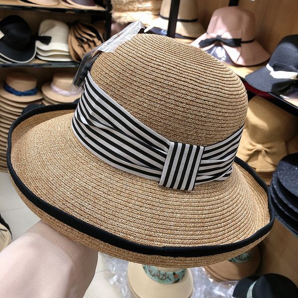 japanese thin braid striped braid curly straw straw gentle dome sun hat holiday uv-proof sun hat, Blue;gray
japanese thin braid striped braid curly straw straw gentle dome sun hat holiday uv-proof sun hat, Blue;gray