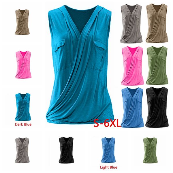 european american fashion collar v collar irregular pocket t-shirt s l xl xxl 3xl 4xl 5xl 6xl support mixed batch, White
european american fashion collar v collar irregular pocket t-shirt s l xl xxl 3xl 4xl 5xl 6xl support mixed batch, White