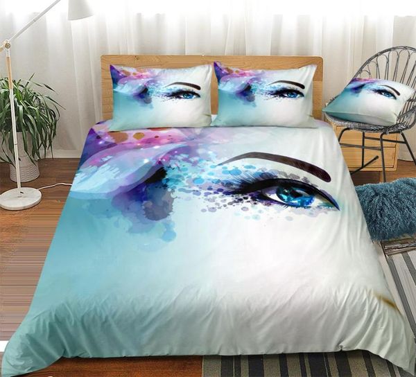 women facial bedding set eyes duvet cover set cyan bed linen women girl home textile microfiber bedclothes beautiful bedding
women facial bedding set eyes duvet cover set cyan bed linen women girl home textile microfiber bedclothes beautiful bedding