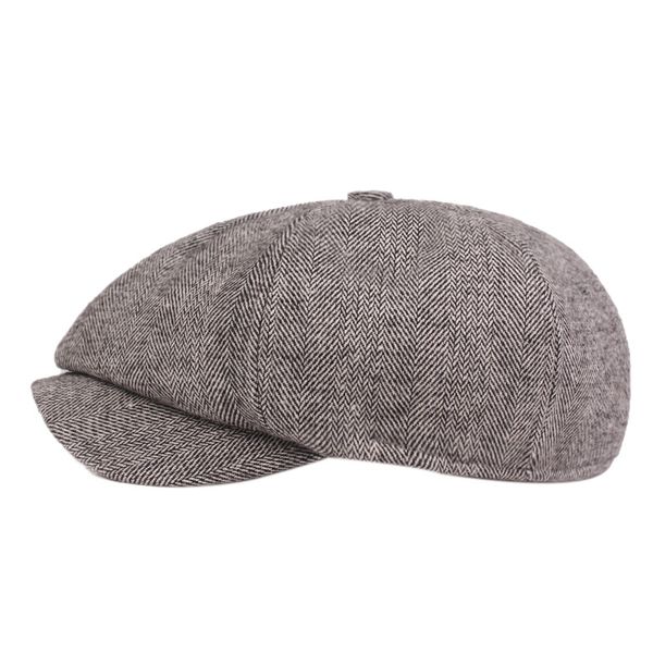 men's newspaper hat striped octagonal cap beret casual driving hat winter outdoor warm hat, Blue;gray
men's newspaper hat striped octagonal cap beret casual driving hat winter outdoor warm hat, Blue;gray
