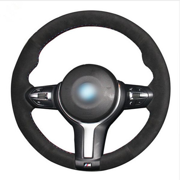 black suede car steering wheel cover for f33 428i 2015 f30 320d 328i 330i 2016 m3 m4 2014-2016
black suede car steering wheel cover for f33 428i 2015 f30 320d 328i 330i 2016 m3 m4 2014-2016