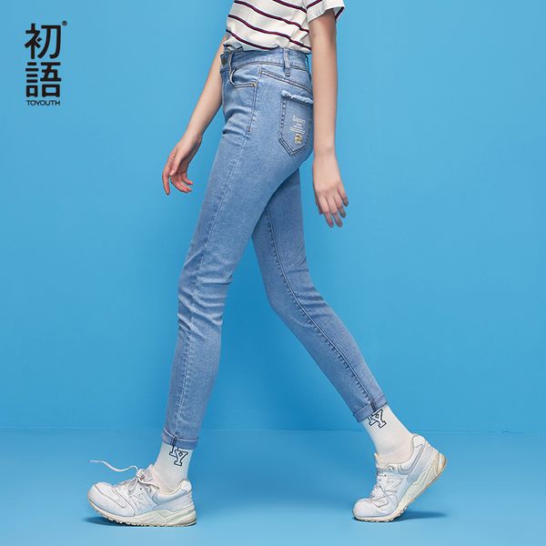 toyouth skinny jeans pencil pants 2019 autumn letter printing women jeans fashion vintage slim denim trousers for female, Blue
toyouth skinny jeans pencil pants 2019 autumn letter printing women jeans fashion vintage slim denim trousers for female, Blue