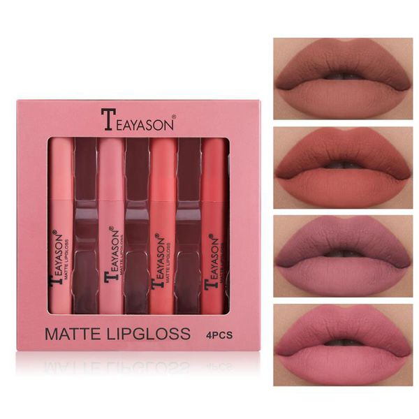 teayason матовая губная помада набор non-увядать lip glaze сета 4шт помады набор долговечность lip glaze liquid lipstick
teayason матовая губная помада набор non-увядать lip glaze сета 4шт помады набор долговечность lip glaze liquid lipstick