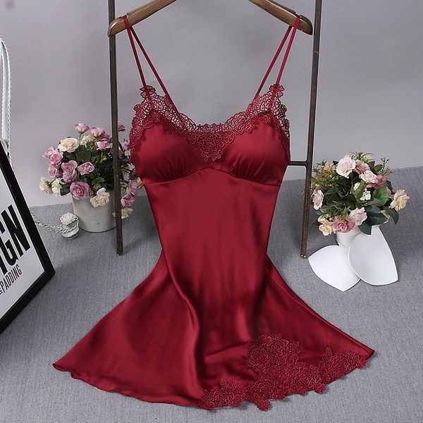 spicy ice шелковый женщины nightdress лето грудь pad съемные тонкий раздел real silk sexy подтяжки nightgown главная услуги, Black;red
spicy ice шелковый женщины nightdress лето грудь pad съемные тонкий раздел real silk sexy подтяжки nightgown главная услуги, Black;red