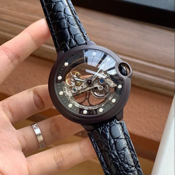 Blue balloon DATE mechanical automatic skeleton BLACK 43MM CASE men watch sport wholesale fashion brnd new Stainless steel mens watches
Blue balloon DATE mechanical automatic skeleton BLACK 43MM CASE men watch sport wholesale fashion brnd new Stainless steel mens watches