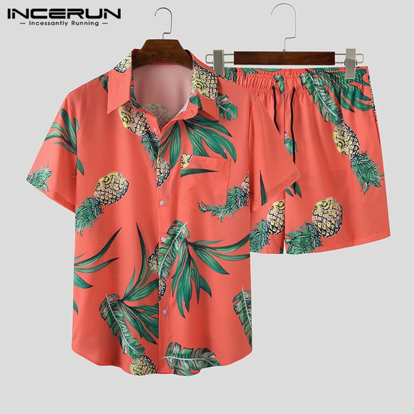 incerun men loose breathable suits men summer printed sets short sleeve lapel hawaiian vacation shirt casual shorts plus size, Gray
incerun men loose breathable suits men summer printed sets short sleeve lapel hawaiian vacation shirt casual shorts plus size, Gray