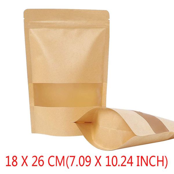 18x26cm kraft sealable food pouches paper mylar bags ,decorative resealable recycled for diy favor cookies christmas
18x26cm kraft sealable food pouches paper mylar bags ,decorative resealable recycled for diy favor cookies christmas