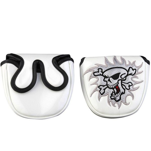 golf mallet putter covers headcover pu leather golf club head covergolf head cover