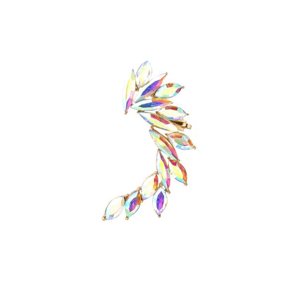 1pcs elegant vintage punk gothic multicolor crystal rhinestone ear cuff wrap stud clip earrings exaggerated personality jewelry, Silver
1pcs elegant vintage punk gothic multicolor crystal rhinestone ear cuff wrap stud clip earrings exaggerated personality jewelry, Silver