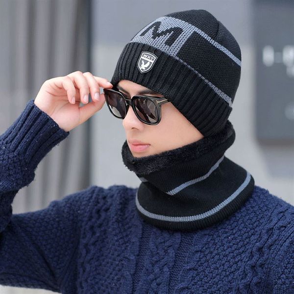 2019 men's ring scarf ans hat set men classic warm hats scarves men winter hat scarf female set, Blue;gray
2019 men's ring scarf ans hat set men classic warm hats scarves men winter hat scarf female set, Blue;gray