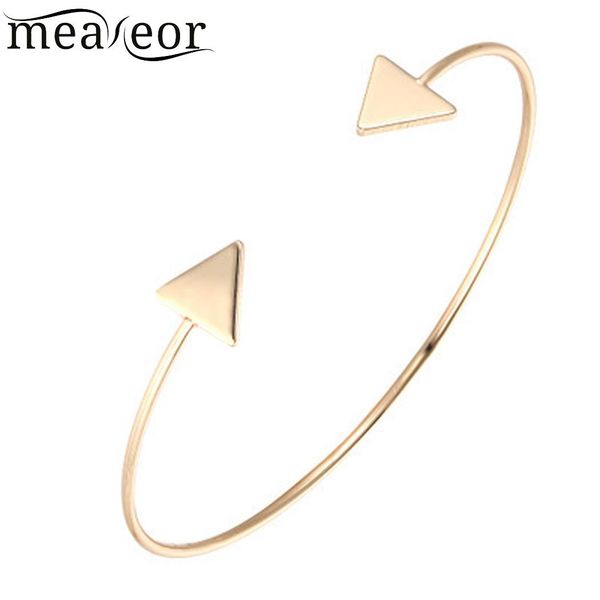 women simple geometric triangle retro style opening bracelet 6.5cm/2.6inch adjustable casual, Black
women simple geometric triangle retro style opening bracelet 6.5cm/2.6inch adjustable casual, Black