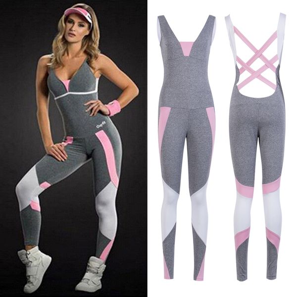 hirigin women ladies gym fitness bodysuits playsuit clothes exercise sport running leggings pink grey sportswear, White;red
hirigin women ladies gym fitness bodysuits playsuit clothes exercise sport running leggings pink grey sportswear, White;red
