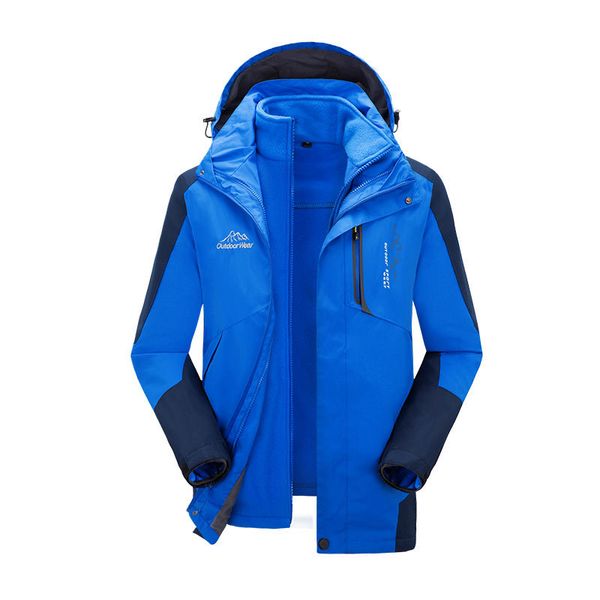 Outdoor Mountaineering Women's Waterproof Wind-Resistant Winter Fishing Riding Clothes Thick Ski COUPLE'S Three-in-One Raincoat
Outdoor Mountaineering Women's Waterproof Wind-Resistant Winter Fishing Riding Clothes Thick Ski COUPLE'S Three-in-One Raincoat