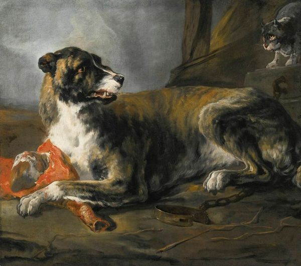 15-0083# hound with a joint of meat and a cat looking on framed & unframed home decor handcrafts /hd print oil painting on canvas wall art
15-0083# hound with a joint of meat and a cat looking on framed & unframed home decor handcrafts /hd print oil painting on canvas wall art