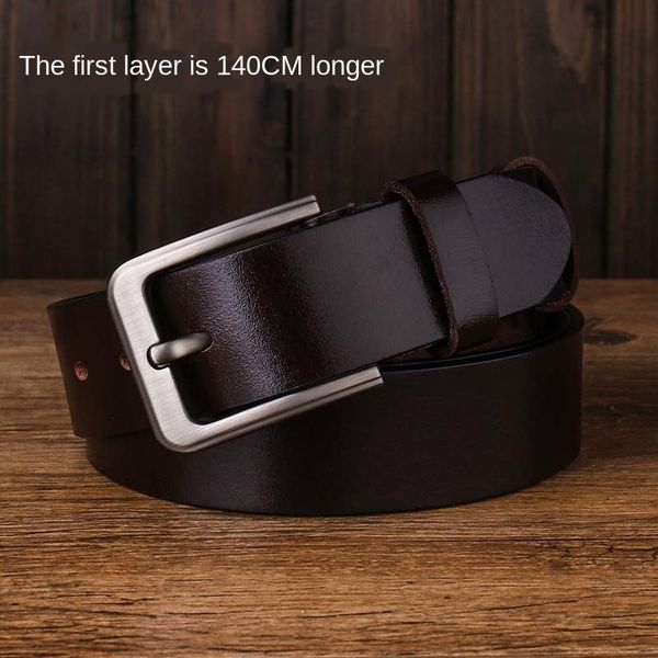 lengthened layer pure leather men's casual leather large pin size pin buckle belt fat men's youth trousers belt, Black;brown
lengthened layer pure leather men's casual leather large pin size pin buckle belt fat men's youth trousers belt, Black;brown