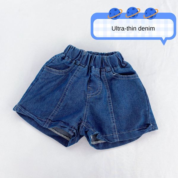 2020 children's wear summer men's and women's children's wear and shorts denim shorts casual style pants versatile basic, Blue
2020 children's wear summer men's and women's children's wear and shorts denim shorts casual style pants versatile basic, Blue