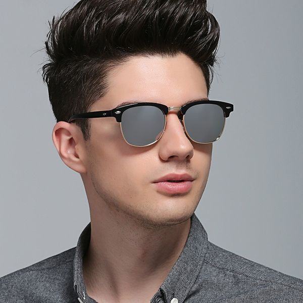 2020 polarized semi-rimless sunglasses women/men vintage rice nail uv400 classic eyewear brand designer sun glasses, White;black
2020 polarized semi-rimless sunglasses women/men vintage rice nail uv400 classic eyewear brand designer sun glasses, White;black