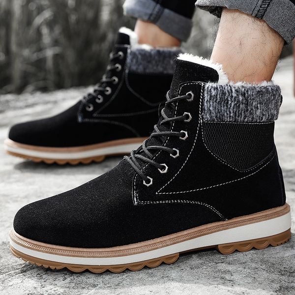 hemmyi mens winter boots round toe snow ankle boots casual keep warm black shoes for men rubber sole male work shoes
hemmyi mens winter boots round toe snow ankle boots casual keep warm black shoes for men rubber sole male work shoes