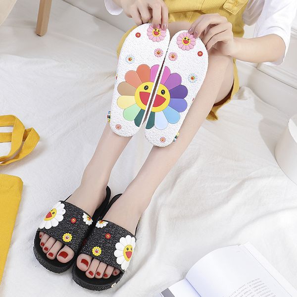 fashion women summer walking shoes ladies cartoon flower beach sandals female flat home outdoor slippers flip flops for women, Black
fashion women summer walking shoes ladies cartoon flower beach sandals female flat home outdoor slippers flip flops for women, Black