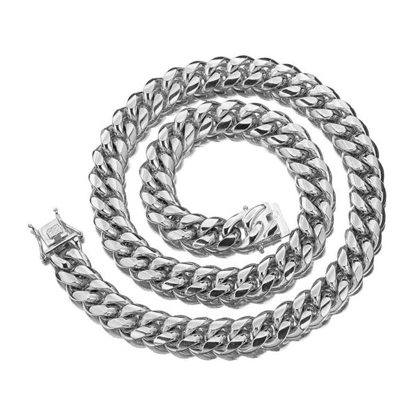 fashion 14mm metal stainless steel silver color double cuban curb chain biker jewelry mens unisexs necklace or bracelet 7-40inch
fashion 14mm metal stainless steel silver color double cuban curb chain biker jewelry mens unisexs necklace or bracelet 7-40inch