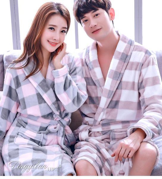 flannel couple nightgown ladies female fleece warm robe coral velvet pajamas men's home wear long-sleeved bathrobe d-2094, Black;red
flannel couple nightgown ladies female fleece warm robe coral velvet pajamas men's home wear long-sleeved bathrobe d-2094, Black;red