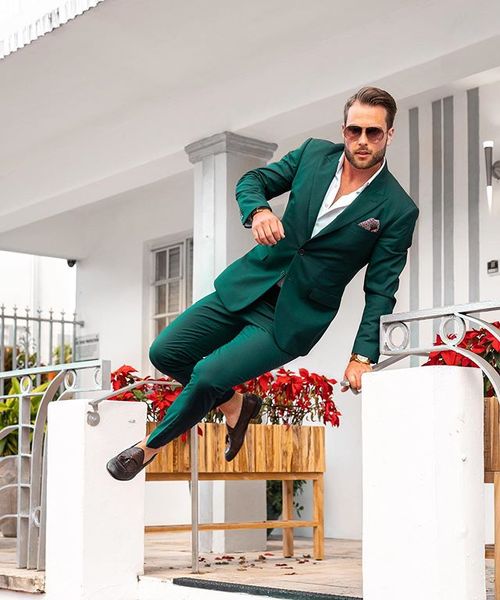 dark green groom wedding tuxedos men groomsmen suits notached lapel slim fit two button prom party dinner blazer jacket (jacket+pants), Black;gray
dark green groom wedding tuxedos men groomsmen suits notached lapel slim fit two button prom party dinner blazer jacket (jacket+pants), Black;gray
