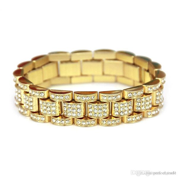 luxury diamond designer bracelet fashion hip hop bracelets individuality trend mens bracelets golden jewelry accessories quality, Black
luxury diamond designer bracelet fashion hip hop bracelets individuality trend mens bracelets golden jewelry accessories quality, Black