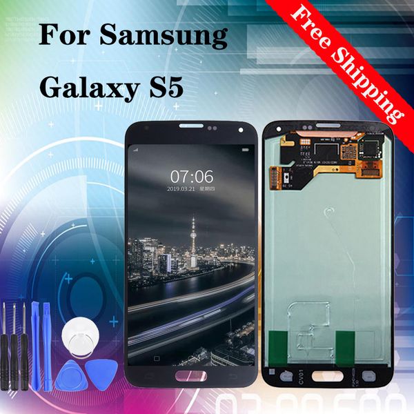 5.1" original for samsung galaxy s5 i9600 g900f g900h g900m g900 white black gold touch lcd screen display digitizer replacement
5.1" original for samsung galaxy s5 i9600 g900f g900h g900m g900 white black gold touch lcd screen display digitizer replacement