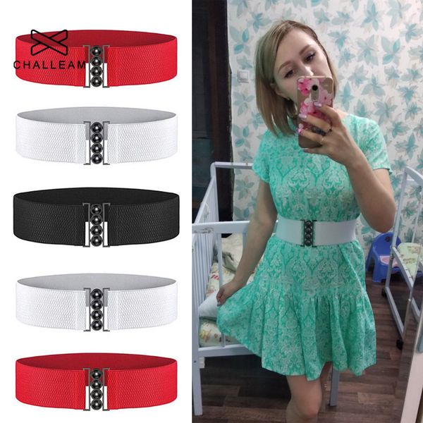 fashion wide stretch belt women elastic red waist cummerbund cinch belt for dress female white waistband 119, Black;brown
fashion wide stretch belt women elastic red waist cummerbund cinch belt for dress female white waistband 119, Black;brown
