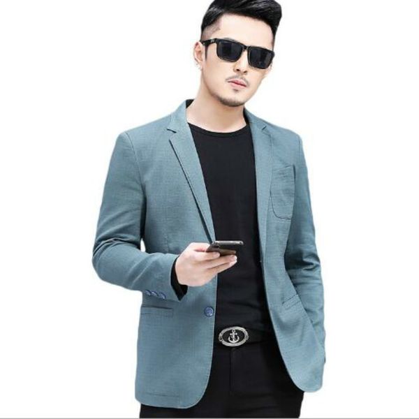 suit jacket men's casual slim korean men's suit jacket single piece spring and autumn new middle-aged small, White;black
suit jacket men's casual slim korean men's suit jacket single piece spring and autumn new middle-aged small, White;black