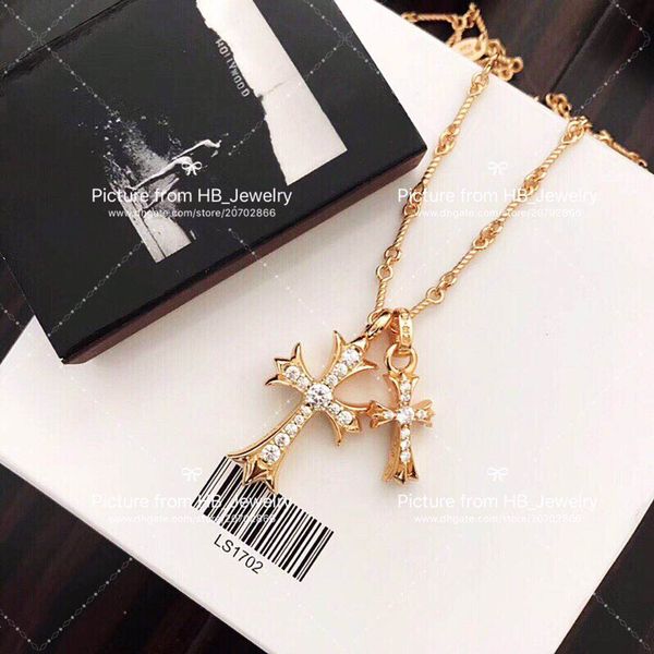 fashion brand with box gold cross designer necklace for lady design mens and women party wedding lovers gift luxury hip hop jewelry, Silver
fashion brand with box gold cross designer necklace for lady design mens and women party wedding lovers gift luxury hip hop jewelry, Silver