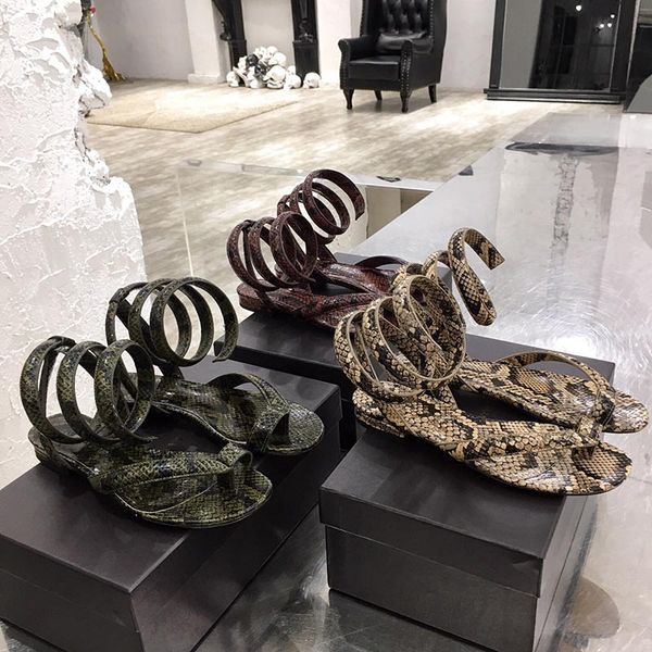 designer flip flops python printed coiled ankle strap sandals 2020 new fashion luxury designer flat shoes spiral sandals summer flip flops, Black
designer flip flops python printed coiled ankle strap sandals 2020 new fashion luxury designer flat shoes spiral sandals summer flip flops, Black