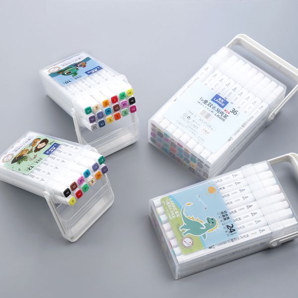 12 18 24 36 colors washable marker brush pen drawing painting watercolor non toxic children's art marker pen for school supplies
12 18 24 36 colors washable marker brush pen drawing painting watercolor non toxic children's art marker pen for school supplies