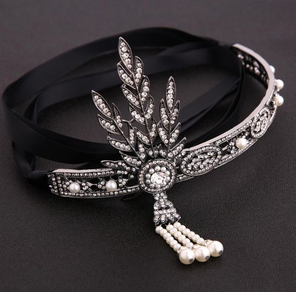 new art deco women 1920s vintage bridal headpiece costume hair accessories flapper gatsby leaf medallion new pearl headband, Blue;gray
new art deco women 1920s vintage bridal headpiece costume hair accessories flapper gatsby leaf medallion new pearl headband, Blue;gray